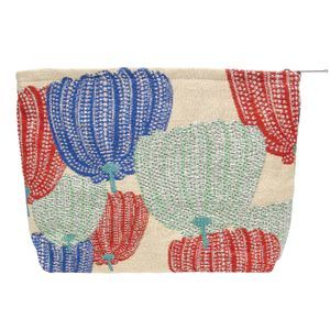 Makeup Bag Large Cotton Zipper Pouch For Purse Travel Canvas Make Up Organizer💗